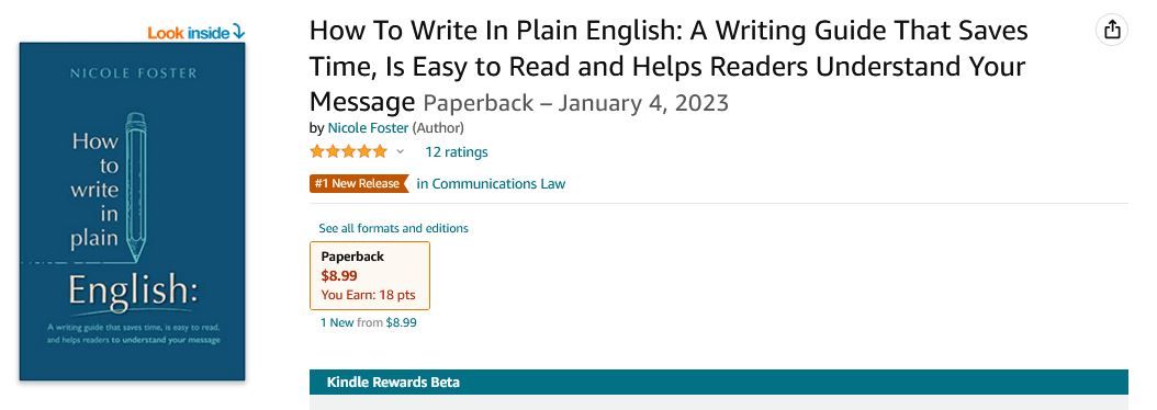 Nicole's Second Success by Repeat Achievement